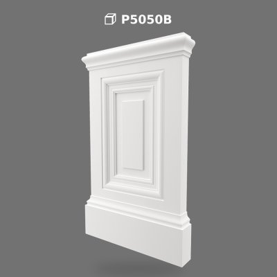 Bază de Pilastru din Poliuretan pentru Coloane Decorative