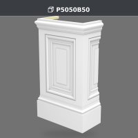 Soclu Decorativ pentru Pilastru din Poliuretan 28x55x94 cm – P5050B50
