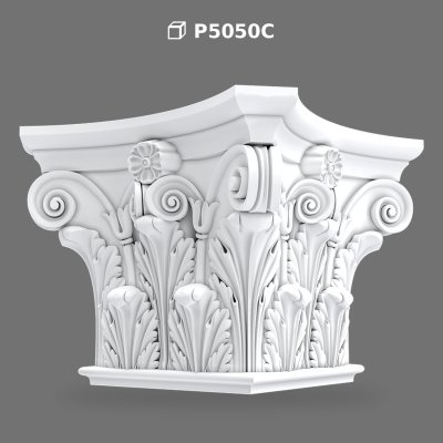 Capitel de Coloană Monumentală din Poliuretan