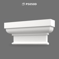 Capitel Pilastru din Poliuretan pentru Decor Perete