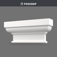 Capitel Pilastru din Poliuretan pentru Decor Perete