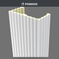 Pilastru Decorativ Canelat din Poliuretan 30x60x240 cm – P506050