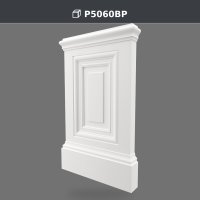 Bază Pilastru din Poliuretan pentru Decor Interior și Exterior