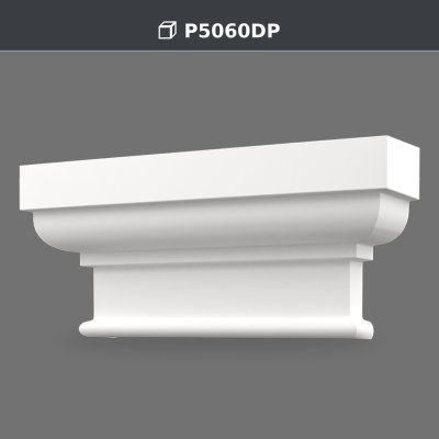 Capitel Pilastru din Poliuretan pentru Coloane Decorative