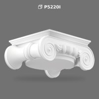 Capitel Ionic din Poliuretan pentru Coloane Decorative