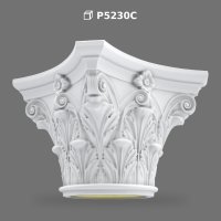 Capitel de Coloană din Poliuretan pentru Coloane Decorative