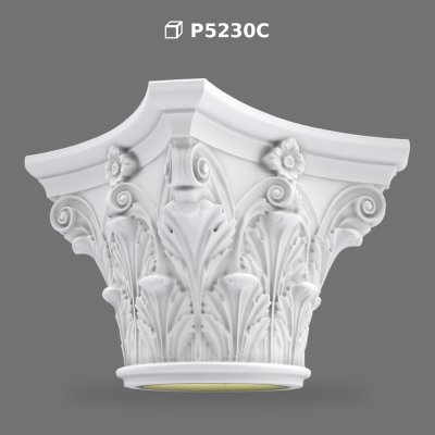 Capitel de Coloană din Poliuretan pentru Coloane Decorative