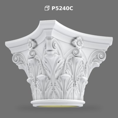 Capitel de Coloană Clasic din Poliuretan