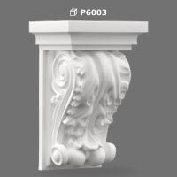 Consolă Decorativă din Poliuretan pentru Fațadă și Interior