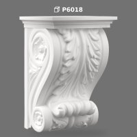 Consolă Poliuretan P6018 Decorativă pentru Fațade și Interioare
