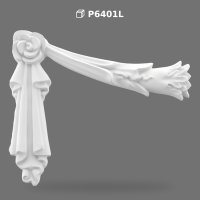 Element Decorativ de Colț din Poliuretan pentru Perete și Mobilă