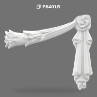 Ornament de Colț din Poliuretan pentru Perete și Mobilier