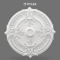 Rozetă Decorativă din Poliuretan pentru Tavan și Lustre