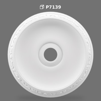 Cupolă Decorativă din Poliuretan P7139 pentru Tavan
