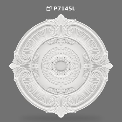 Rozetă Decorativă de Tavan din Poliuretan Model Clasic