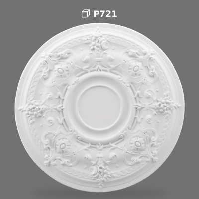 Rozetă Decorativă de Tavan din Poliuretan Model P721