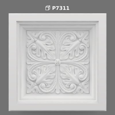 Panou de Tavan Casetat din Poliuretan Model Clasic