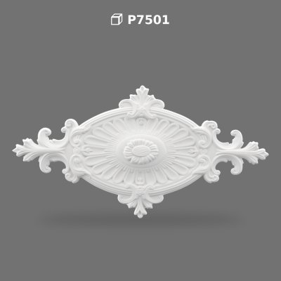 Ornament Central din Poliuretan pentru Perete si Plafon