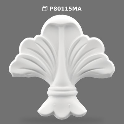 Ornament Decorativ din Poliuretan pentru Perete și Mobilier