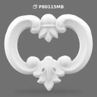 Aplică Decorativă din Poliuretan P80115MB pentru Mobilier