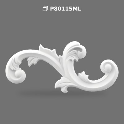 Ornament Decorativ din Poliuretan pentru Perete și Mobilier