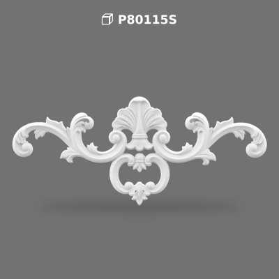 Ornament Decorativ de Perete din Poliuretan cu Motive Clasice