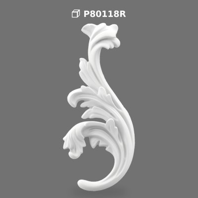 Ornament Decorativ din Poliuretan pentru Perete și Mobilier