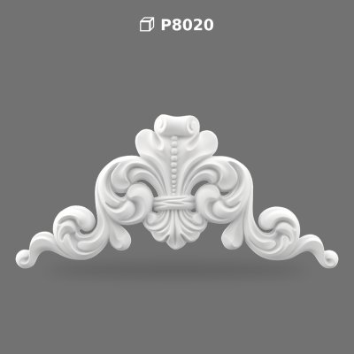 Fronton Decorativ din Poliüretan P8020