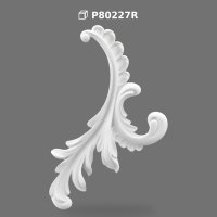 Ornament Aplicat din Poliuretan pentru Decor Perete și Mobilă