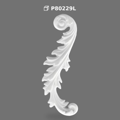 Ornament Decorativ din Poliuretan pentru Perete și Mobilier
