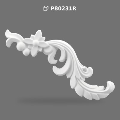 Ornament Decorativ din Poliuretan P80231R