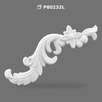 Element Decorativ din Poliuretan P80232L pentru Perete și Mobilier
