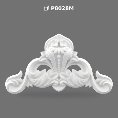 Ornament Decorativ din Poliuretan pentru Fronton și Perete