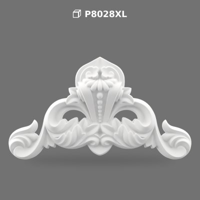 Fronton Decorativ din Poliuretan pentru Uși și Ferestre