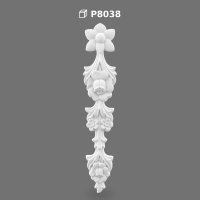 Ornament Decorativ din Poliuretan cu Profile Florale