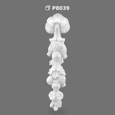 Ornament Decorativ din Poliuretan pentru Perete și Mobilier