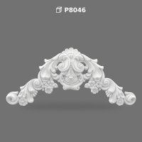 Fronton Decorativ din Poliuretan pentru Perete și Fațade
