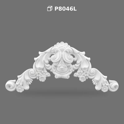Element Decorativ Clasic din Poliuretan pentru Fronton