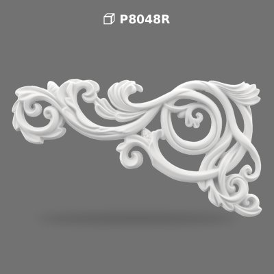 Ornament Decorativ din Poliuretan pentru Perete și Mobilier