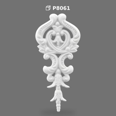 Aplica Decorativa din Poliuretan P8061 pentru Mobila si Pereti