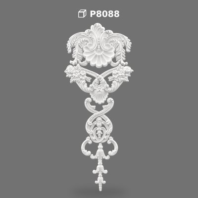 Ornament Decorativ Vertical din Poliuretan pentru Perete