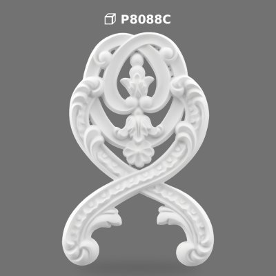Ornament Decorativ din Poliuretan pentru Perete și Mobilă