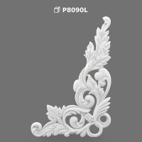 Element Decorativ de Colț din Poliüretan pentru Tavan și Pereți