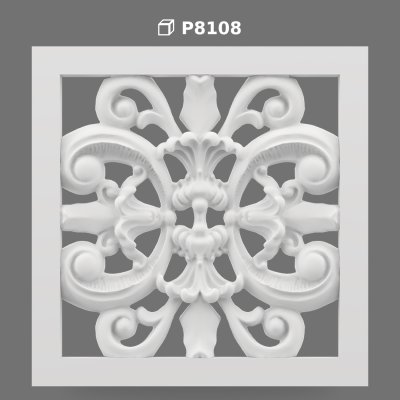 Panou Decorativ din Poliuretan cu Model Sculptat Clasic