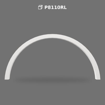 Arcadă Decorativă Semicirculară din Poliuretan P8110RL