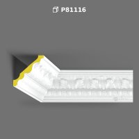Cornișă Profilată Clasic din Poliüretan pentru Tavan