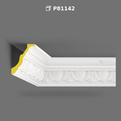 Cornișă Decorativă din Poliuretan pentru Tavan și Perete