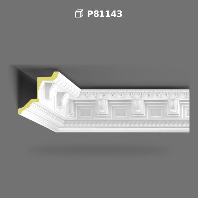 Baghetă Poliüretan pentru Tavan și Cornișă Clasic Decorativă
