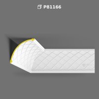 Cornișă Decorativă din Poliuretan cu Model Fagure P81166
