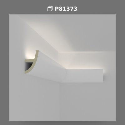 Profil Decorativ din Poliuretan pentru Lumina Indirecta LED